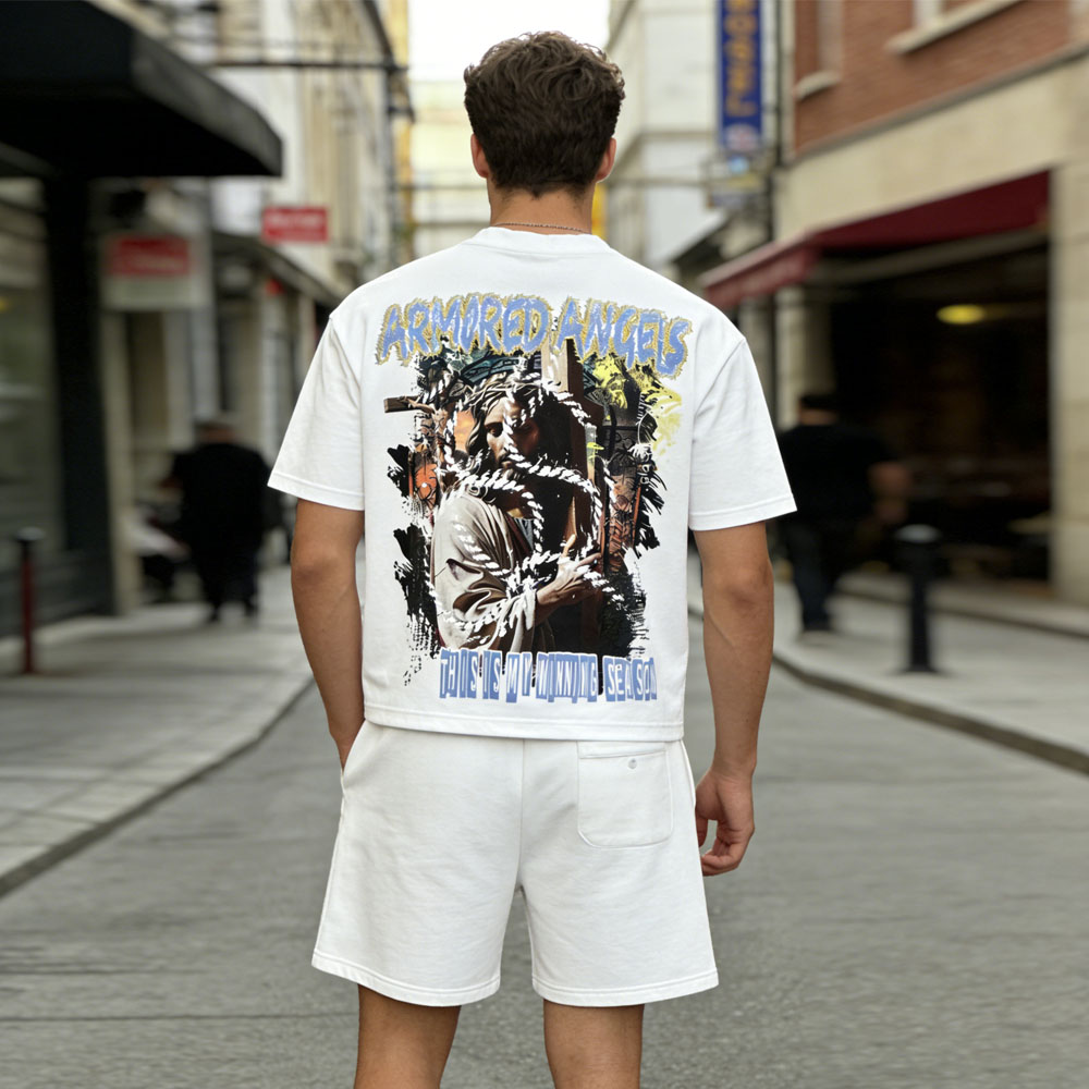 XH-Fashion Pure Cotton Men's T-Shirt with Print - Stylish and Comfortable Men Tracksuit Manufacturer