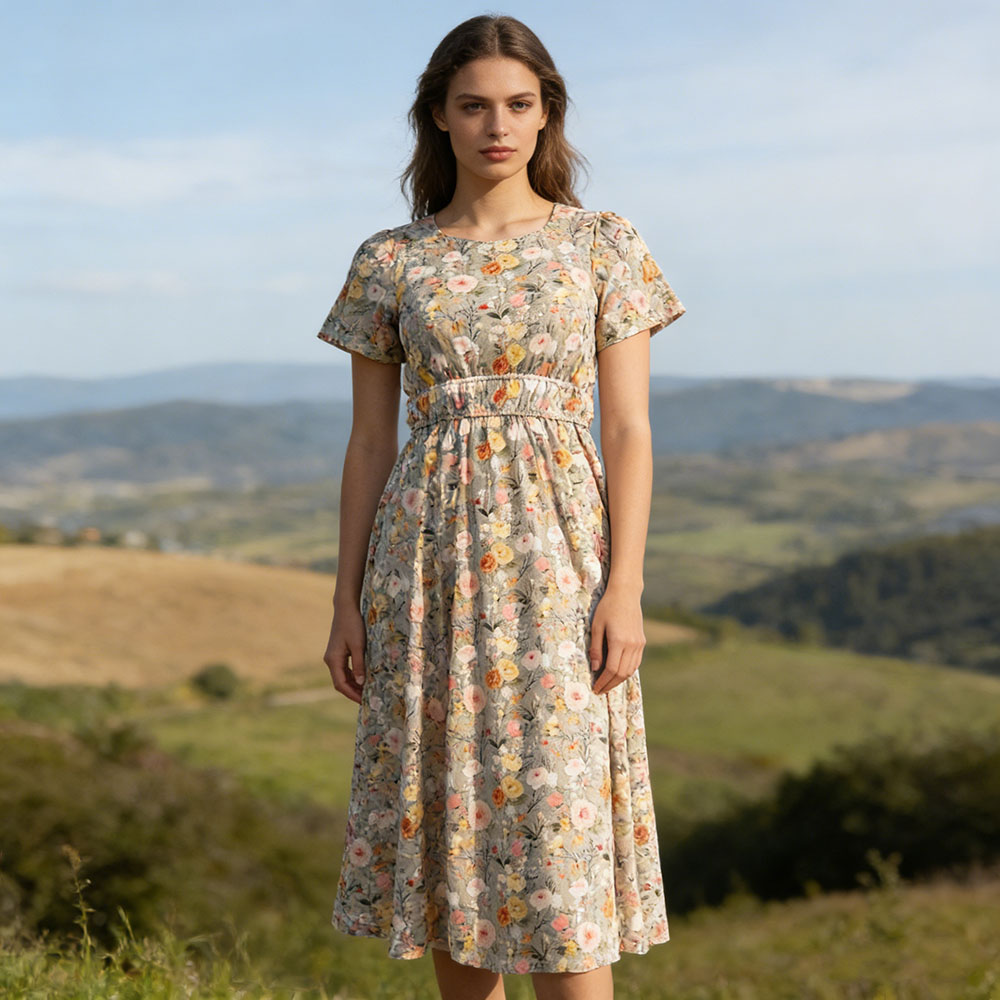 XH-Fashion OEM Women's Long Dress Maternity Long Dress - Elegant Women's Maxi Dress for Expecting Moms Women Dress Manufacturer Supplier